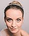 SWEETV Pearl Silver Bridal Headband-Single Hair Band Tiara Flower Wedding Headpiece Jewelry Bridal Hair Accessoires for Women