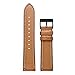 Balerion 20mm Qiuck Release Genuine Leather Strap Watch Band for Gear Sport,Skgen Falster Smartwatch,Nkia Steel HR 40MM Version-Brown