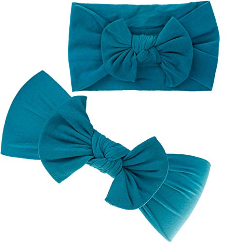 image for DANMY Baby Girl Nylon Headbands Newborn Infant Toddler Hairbands and B