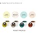 K Cups Coffee Variety Pack [Single Serve Coffee K-Cups Pods] K Cups Brewers Sampler (Compatible with all Keurig Coffee Machines, 8 Count (5 Lover's Blends) Organic K Cups