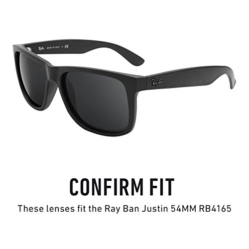 Replacement Lenses Ray Ban Justin 54mm Lenses Revant Replacement