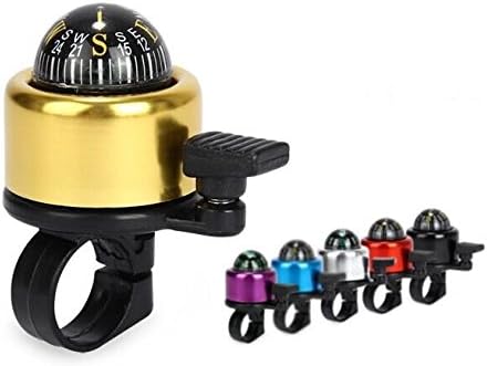 Hopeway Original New Outdoor Sport Riding Bike Bicycle Cycling Compass Handle-bar Bell Bicycle Horn (Purple) (Yellow)
