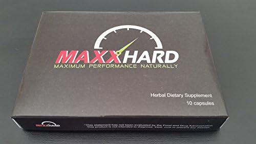 Top Rated Male Enhancement MAXXHARD #1 in USA Testosterone Booster Increase Size, Girth, and Last Longer (10 Capsules) #1 in 20 Countries
