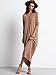 MakeMeChic Women's Loose Scoop Neck Solid Dress