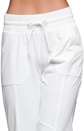 TITIKA Women's Yoga Leisure II Pants Great for Casual and Training at The Gym (8, White)