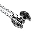Star Wars by Han Cholo Unisex TIE Fighter Pendant Necklace, 15