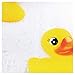 iDesign PEVA Plastic Ducks Shower Curtain, PVC-Free Waterproof Liner for Kids', Guest, College Dorm, Master Bathroom, Polyethylene_vinyl_acetate, 72
