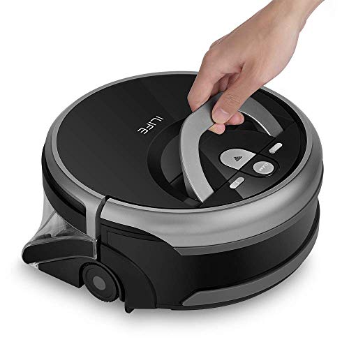 ILIFE Shinebot W400 Floor Washing Scrubbing Robot, Dual 0.9L Water Tank - Thumbnail 2