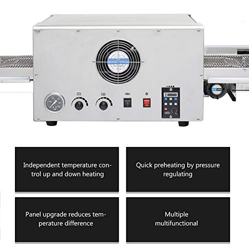 6400W Commercial Pizza Oven, Countertop Convection Oven Electric Toaster Oven, 220V - Thumbnail 4