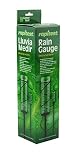 Luster Leaf 1646 Rapitest Spiral Metal Rain Gauge with Stake, Metal Spiral Rain Gauge w/ Stake