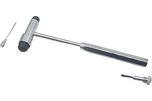 MetieFasia Reflex Mallet Diagnostics Supplies Portable Professional Knee Reflex Experiment Testing Neurological Mallet