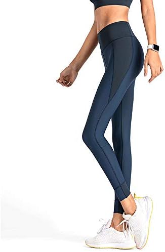 スポーツストレッチタイツ 新作 人気 ブルー レディースハイウエストヨガパンツランニングクイックドライトレーニングハイストレッチスポーツパンツズボン