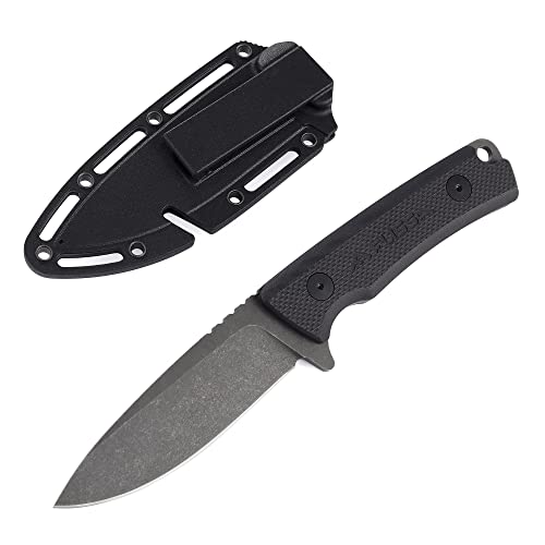 Flissa D2 Fixed Blade Hunting Knife, G10 Handle, 8.5\