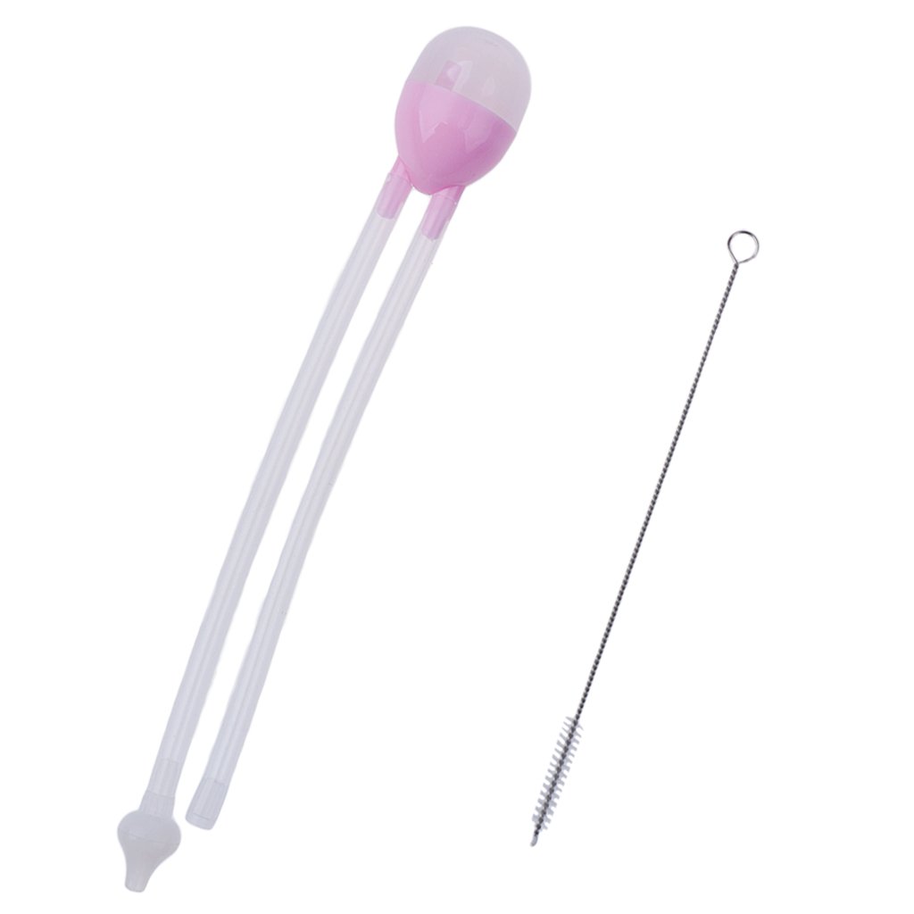 Sharplace 2pcs Mouche Bebe Manuel Embout Nettoyage Nez De Bebe Avec Brosse Mouche Bebe Soin Du Nez Et Des Oreilles Zwembaddebeemd Nl