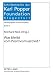 Was bleibt vom Positivismusstreit? (Schriftenreihe der Karl Popper Foundation, Band 5)