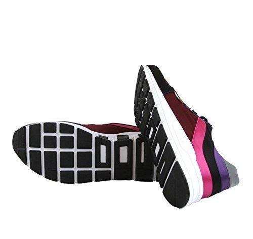 Gucci Men s Multi-Colored Satin Lace-up Trainer Sneakers 336613 (12 US / 11.5 G, Black/Red)
