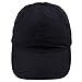 squaregarden Baseball Cap Hat,Running Golf Caps Sports Sun Hats Quick Dry Lightweight Ultra Thin,Black(Solid Color),One Size