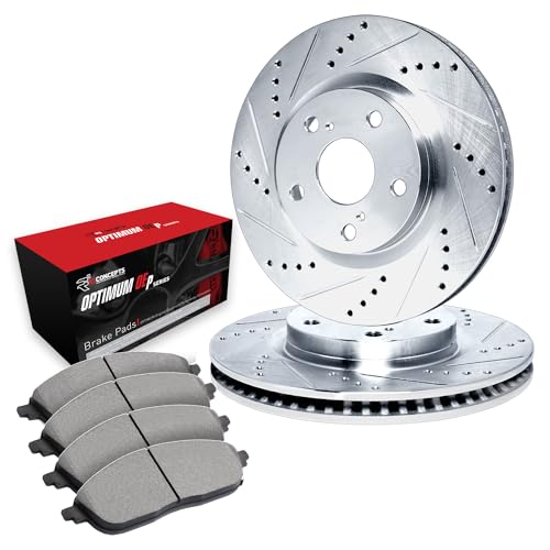 R1 Concepts Front Brake Kit Fits 2005-2006 Saab 9-2X; 2003-2006 Subaru Baja; 20…