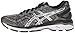 ASICS Women's Gel-Kayano 23 Lite-Show Running Shoe, Carbon/Silver/Reflective, 7 M US