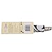 Ah Goo Baby Pacifier Clip, Hook-and-Loop Fastener, Audrey Pattern