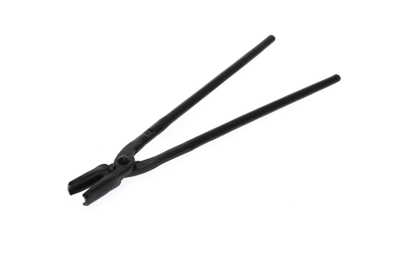 GEDORE Blacksmith’s Tongs with Round jaw, for workpieces up to 12 mm, Lap Joint, Steel, 400 mm, 870 g, 231-400