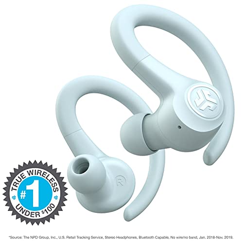 JLab Go Air Sport Wireless Workout Earbuds Featuring C3 Clear Calling, Secure Earhook Sport
