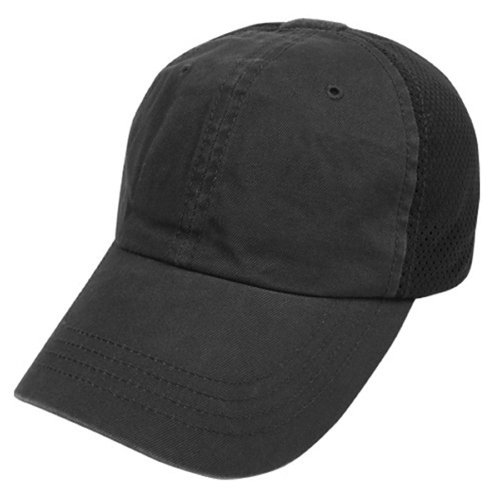 Condor Outdoor Mesh Tactical Team Cap (Black)