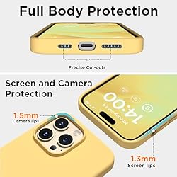 COFFKER Designed for iPhone 14 Pro Case, Liquid