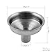 Labara Silver Flask Funnel Suit for All Kind of Hip Flask New Mini Stainless Steel Funnel (4pcs)