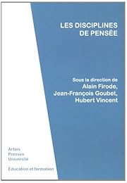 Les  disciplines de pensée