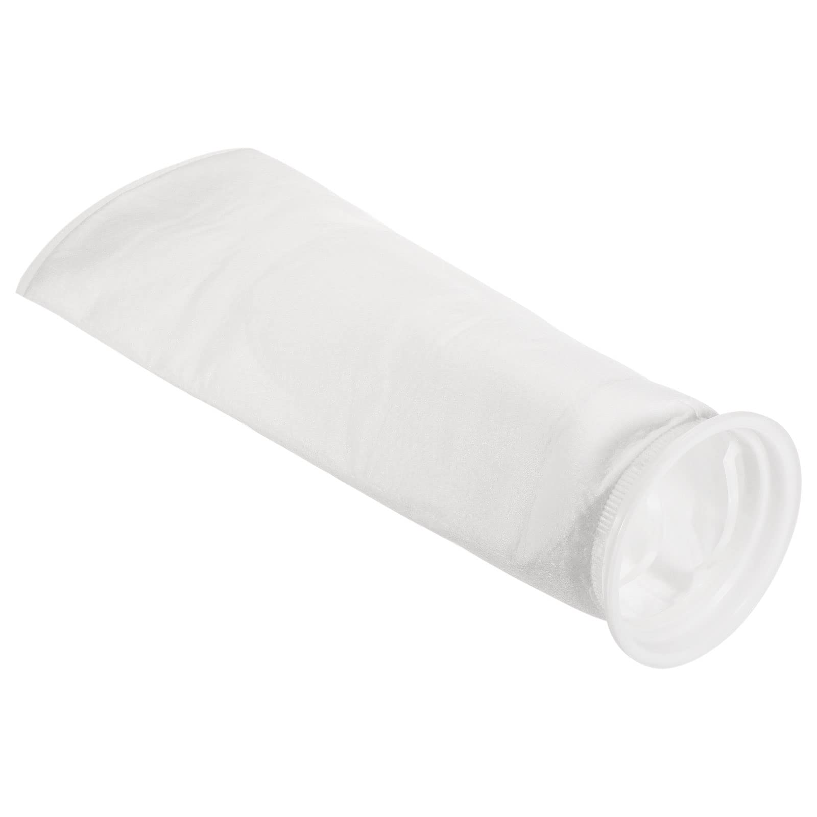 PATIKIL 6 Inch Ring Filter Socks 50 Micron, Mesh Bags Pool Skimmer Basket, White