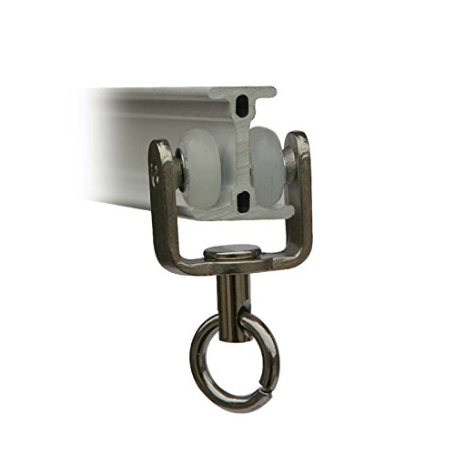 Low Cost Long Industry Economic Monorail Flexible Bendable Curtain