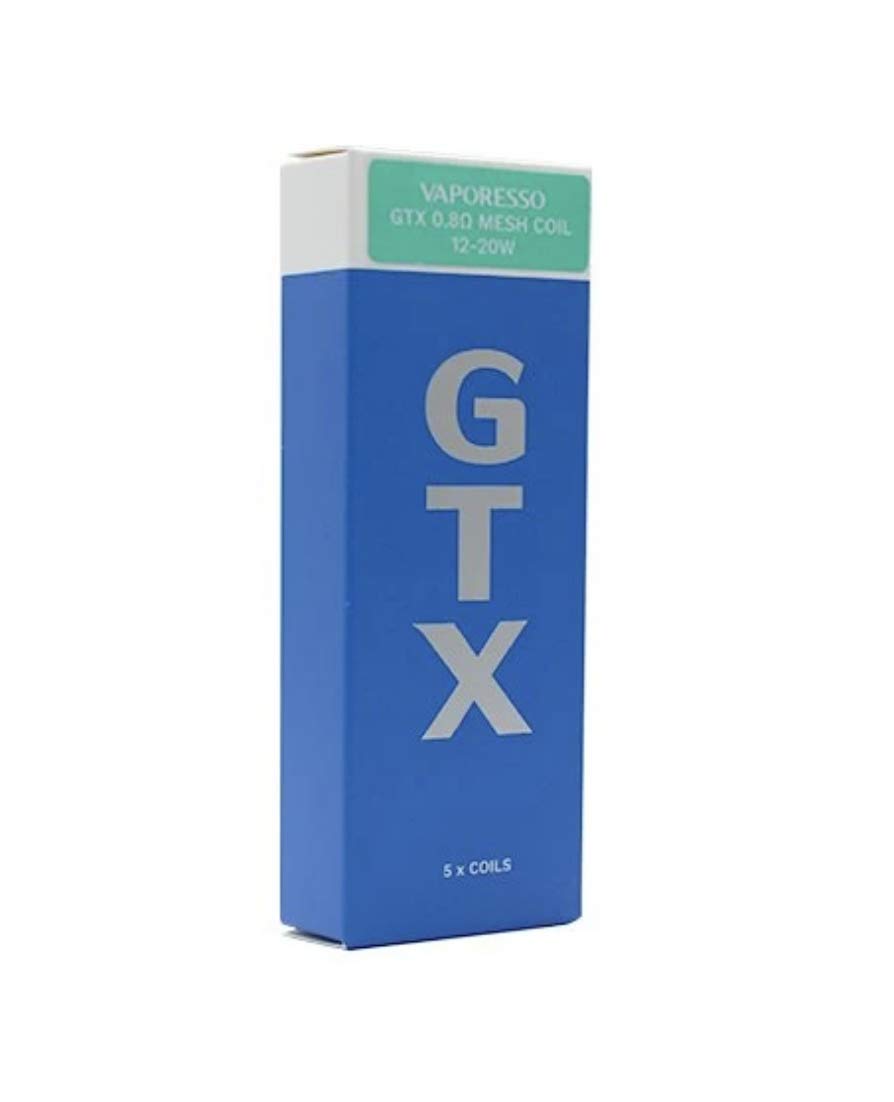 Genuine Vaporesso GTX-2 Coil - 5 Pack [0.8ohm, Mesh]