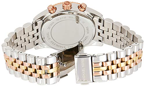 Michael Kors Reloj Cronógrafo para Mujer de Cuarzo con Correa en Acero Inoxidable MK5735 - Imagen 3