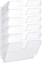 Durable FLEXIPLUS 6 A4 Landscape Literature Holder Transparent Wall Mount view 2