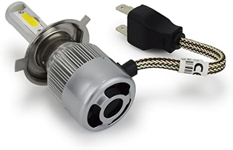 Ouguan New Super Bright COB LED Chip 3200LM Headlight Conversion Kit - Cool White 6000K 6K - Dual Hi / Lo Beam - H4 / HB2 / 9003