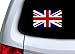 Rogue River Tactical UK United Kingdom Flag Sticker Great Britain British Union Jack Auto Car Window Decal Bumper Sticker (3x5