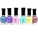 Kleancolor Nail Polish PASTEL SET! Lot of 6 Lacquer + Free Earring Gift