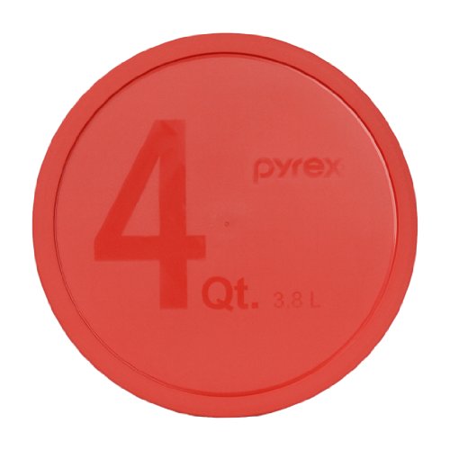 Pyrex - Red 4 Quart Mixing Bowl Lid