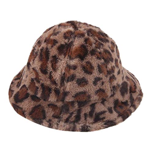 Hat for Baby Boy 6-12 Months,Winter Fisherman Hat Boy and Girl Warm Fashion Leopard Hat,Mixed Drinkware Sets,Multicolor,C