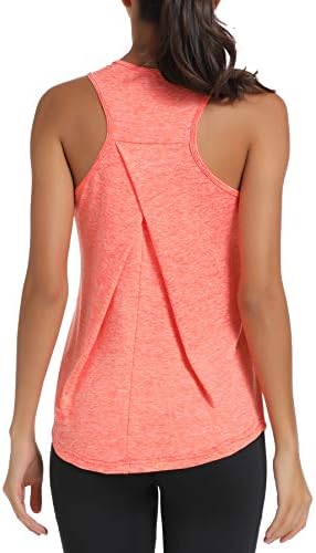 HLXFHBWorkout Tank Tops for Women Gym Exercise Athletic Yoga Tops Racerback Sports Shirts