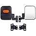 UNIGT Side View Mirror Set Compatible with Polaris Ranger 570 900 XP Fits Lock N Ride Factory Cage Frame Side Mirrors (NOT FOR ROUND ROLL BARS)