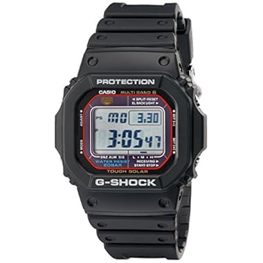 Casio Men’s G-Shock GWM5610-1 Tough Solar Black Resin Sport Watch