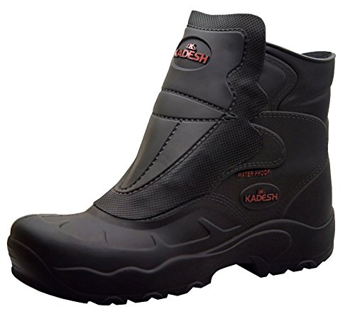 Botina Pvc Motoqueiro Preta Garra 39/40