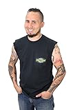 Harley-Davidson Mens Original Option Pocket Dark Blue Sleeveless Muscle T-Shirt