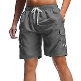 MILANKERR MEN'S SWIM TRUNK (XL(Waistline:42