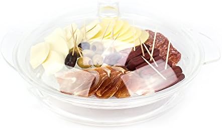 iKitchenPlus 3 Piece Server on Ice Tray - Keep Your Food Fresh & Enticing For Your Guest At Your Next Party