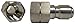 Ultimate Washer UW16-PW535E Female Nipple, Stainless Steel (2-pack), 3/8-Inch Female NPT, 5000 PSI