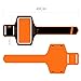Sahara Sailor Sports Armband Night Reflective Running Phone Holder for iPhone 6 Plus 6S Plus(5.5-inch), Galaxy S6 S5 - Orange