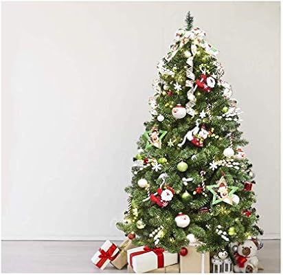 Artificial Christmas Tree With Decoration Ornaments Santa Suit